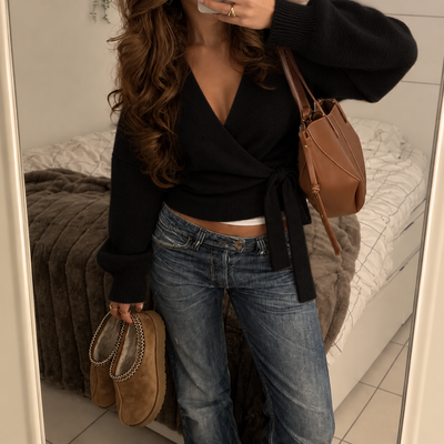 Cartova Elara Wrap Sweater